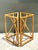 Mid-Century Modern Vintage Wrapped Rattan Dining Table Pedestal For Sale - Image 3 of 16