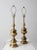 Vintage Brass Table Lamps Pair For Sale - Image 9 of 12