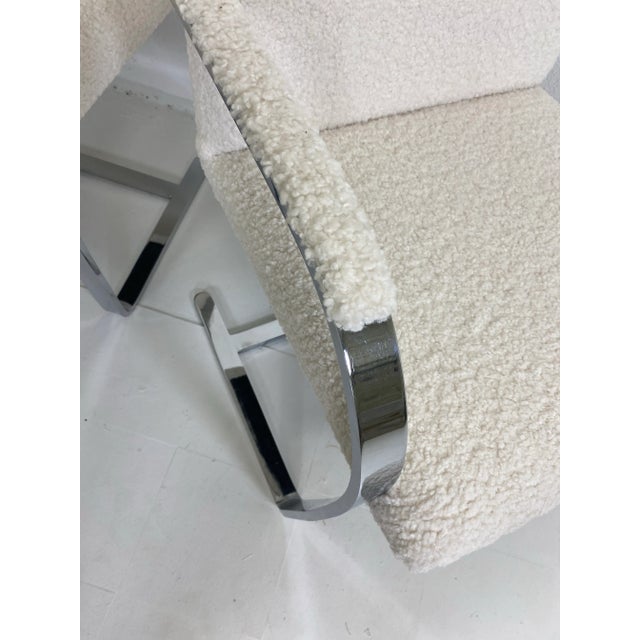 Knoll Mid 20th Century Mies Van Der Rohe Brno Chairs by Knoll For Sale - Image 4 of 8