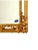 Mid 20th Century Mid-Century Modern Italian Rococo Gold Leaf Wall Mirror, Gilded Frame, 16"h For Sale - Image 5 of 7