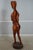 Life Size Modern Design Woman Wood Carved Sculpture Statue - Signed GPN For Sale - Image 4 of 11