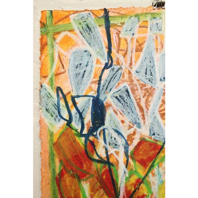 "Secrete #5" Original Abstract Expressionist Painting by Mel Rea For Sale In Cleveland - Image 6 of 7