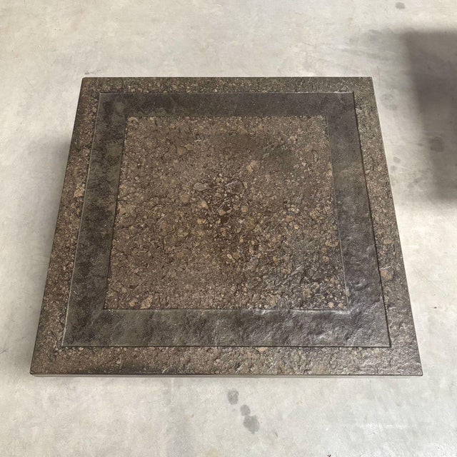 Brutalist Stone Coffee Tables by Peter Draenert, 1970s, Set of 2 For Sale - Image 10 of 17
