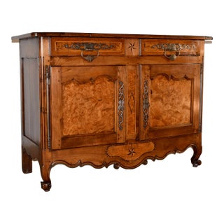 18th Century French Walnut Buffet For Sale