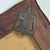 Green Lovely Naive Folk Art Primitive Antique Painting of a White Cottage in a Rural Green Field Scene For Sale - Image 8 of 9