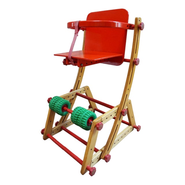 Top Banana Child Multfunctional High Chair Zauberstuhl by Benno Zimmermann, 1987 For Sale