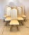 Golden Metal Dining Chairs, 1980s, Set of 6 For Sale - Image 10 of 10