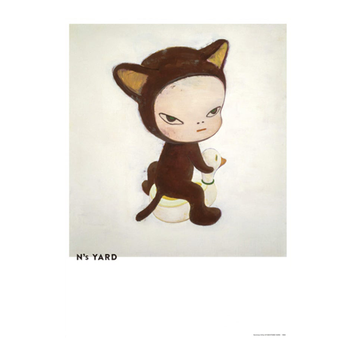 Yoshitomo Nara Poster Harmless Kitty 奈良美智 | Chairish