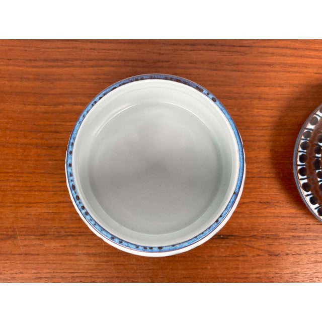 Mid-Century Modern Danish Porcelain Tenera Series Bowl with Lid by Kari Christensen for Aluminia Royal Copenhagen, 1960s For Sale - Image 13 of 18