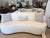Mid-Century Modern New Bernhardt Mid Century Style Curved Cloud Sofa For Sale - Image 3 of 11