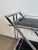 Vintage Z-Line Serving Cart in Chrome and Smoked Glass, 2000s For Sale - Image 4 of 13