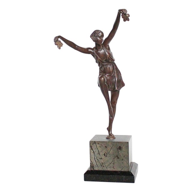 Unknown, Dancer, 1920s, Bronze For Sale