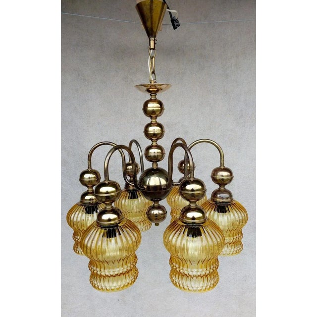 Vintage Chandelier, 1970s For Sale - Image 12 of 12