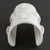 2000 - 2009 Krizia White Resin Lucite Cuff Bangle Bracelet with Cabochons For Sale - Image 5 of 13