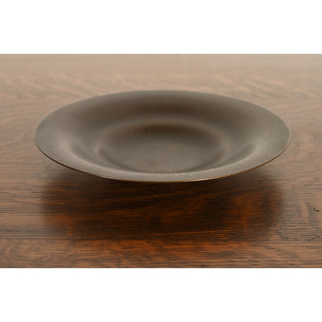 Bronze Tiffany Studios New York Bronze Plate or Shallow Bowl For Sale - Image 8 of 14