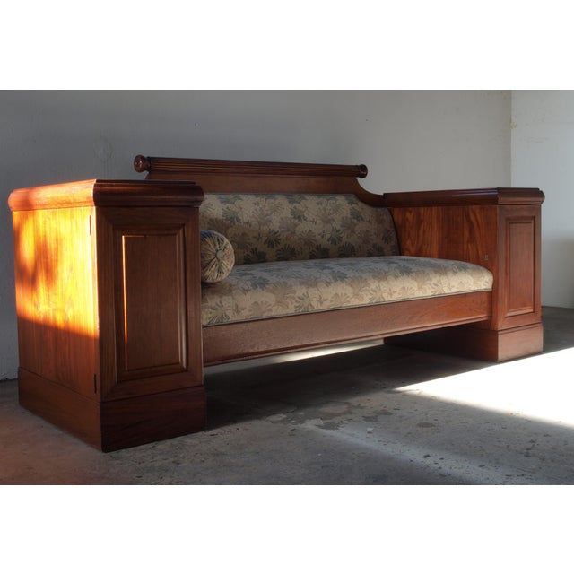 Empire Danish Oak Sofa, 1800s For Sale - Image 15 of 18