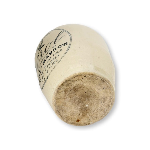 Early 20th Century Large Antique Advertising Apothecary Crock For Sale - Image 5 of 5