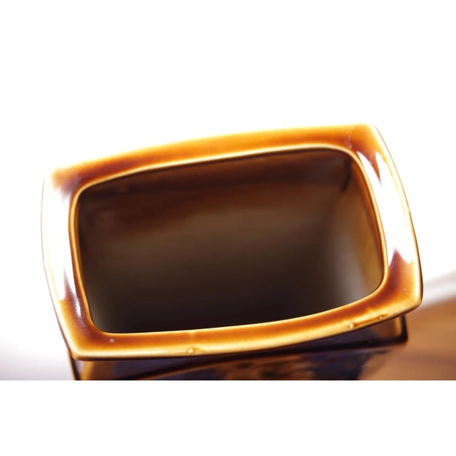 Ceramic Czech Ceramic Floor Vase from Ditmar Urbach, 1970s For Sale - Image 7 of 9