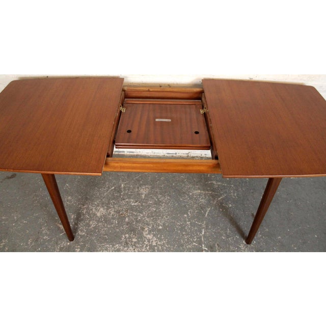 A. H. McIntosh & Co. Ltd. Mid 20th Century A. H. McIntosh Teak Butterfly Leaf Dining Table For Sale - Image 4 of 14
