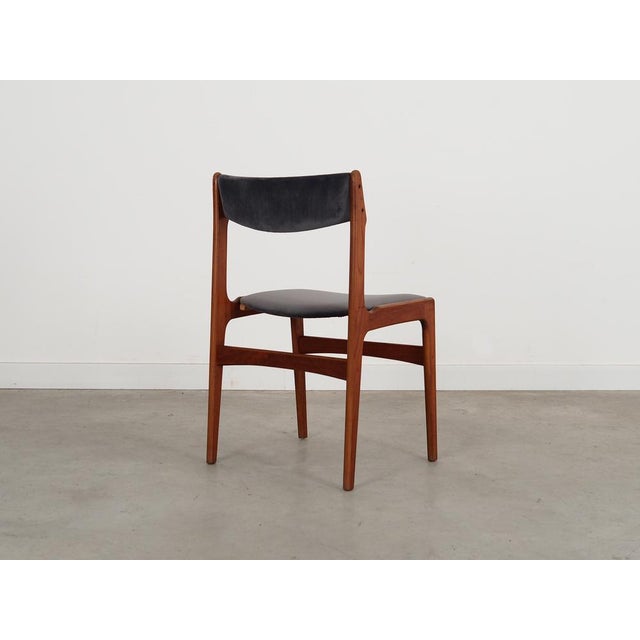Wood Teak Dining Chairs, 1960s, Denmark, Set of 6 For Sale - Image 7 of 18