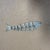 For your consideration, a hand crafted articulated fish bone skeleton figure decoration. Taxco, Mexico. No stamp. Hammered...