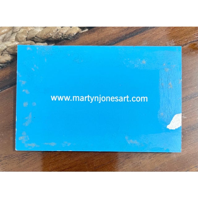 Martyn Jones, Surrealist Abstract Painting Pair, Martyn Jones British Color Diptych Painting For Sale - Image 11 of 11