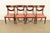 A gorgeous set of four Italian Provincial or English Regency style dining chairs In the manner of Baker Furniture USA,...