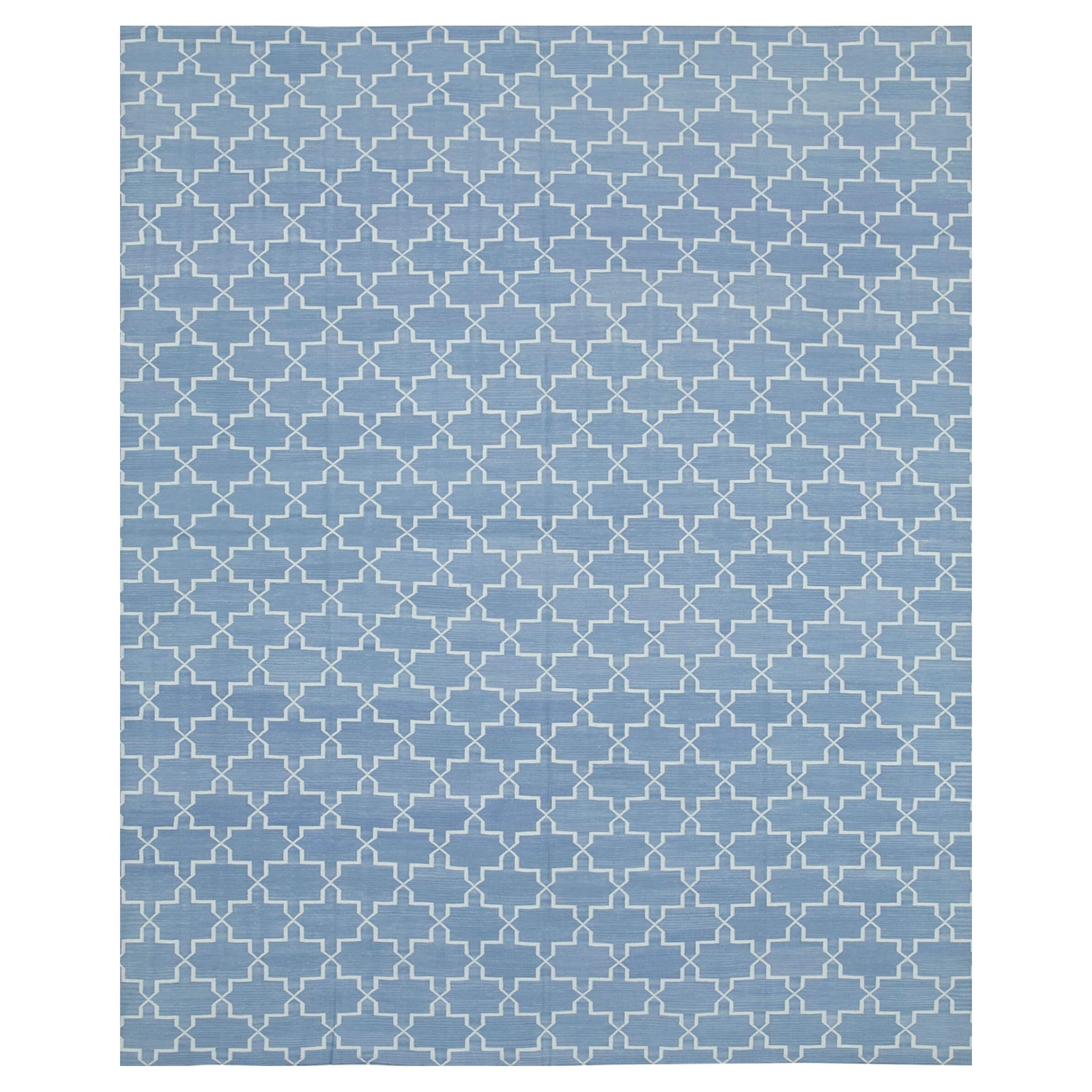 Blue Dhurrie Rug Chairish