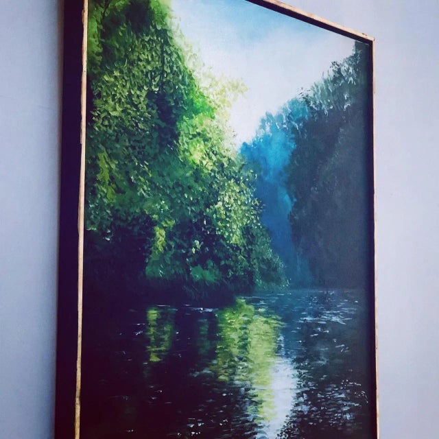 2020s "River Wharf" Limited Edition Print For Sale - Image 5 of 10