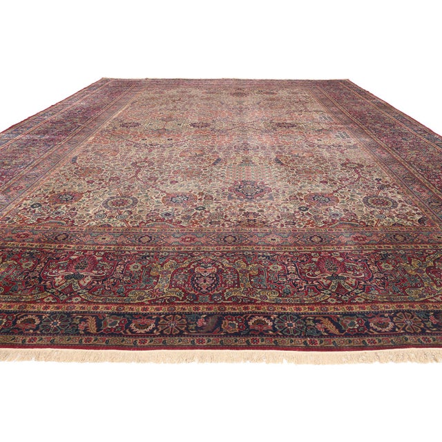 Modern Antique Turkish Sivas Rug - 13'01 X 19'01 For Sale - Image 3 of 11