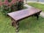 Incredible 17th-early 18th century Italian Baroque walnut trestle table from Tuscany. Hand-carved throughout, this table...