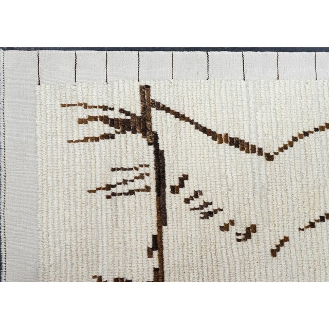 Early 21st Century Turkish Tulu Handmade Rug 9' x 13'3" #20342 For Sale - Image 5 of 8