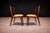 Set of 2 Chairs in Rosewood & Yellow Linen Canvas, Carlo Hauner, 1950s For Sale - Image 10 of 14
