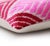 Hand-Knotted Silk Velvet Ikat Lumbar Pillow - 16x24 Fuchsia & Raspberry For Sale In San Francisco - Image 6 of 7