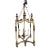 Charles Pollock for William Switzer Gothic Lantern Pendant Chandelier For Sale