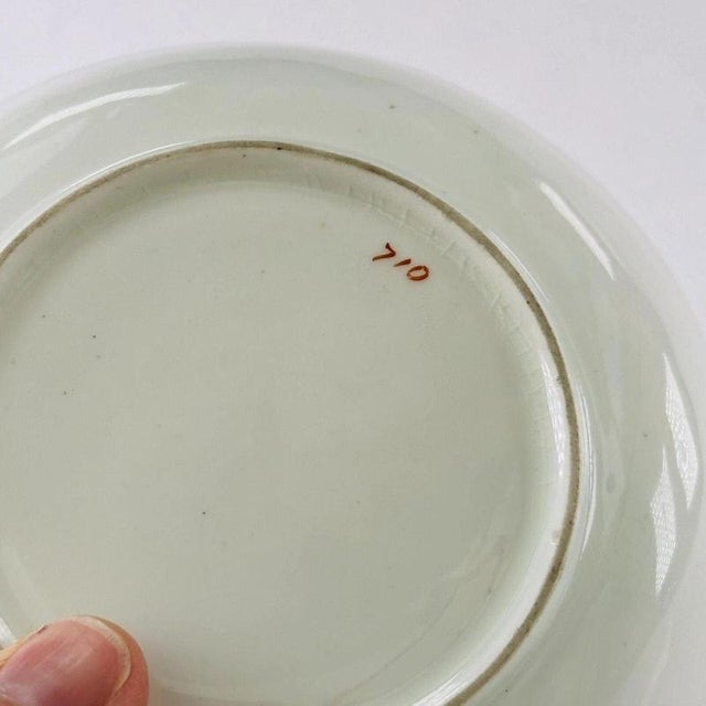 Antique Pattern 710 Demitasse Cup and Saucer from Jackson & Gosling Grosvenor, 1890, Set of 2 For Sale - Image 6 of 11
