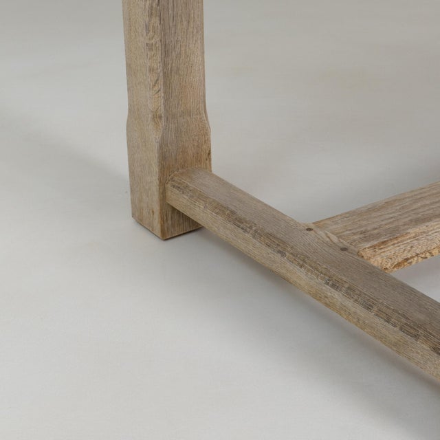 20th Century French Oak Dining Table For Sale - Image 12 of 18