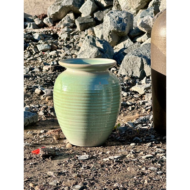 Majolica Vase by Martha Katzer for the Karlsruhe Majolica Manufactory, Germany, 1940s For Sale - Image 11 of 18