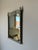 1980s Vintage French Neoclassical - Style Painted Wood Wall Mirror For Sale - Image 5 of 10