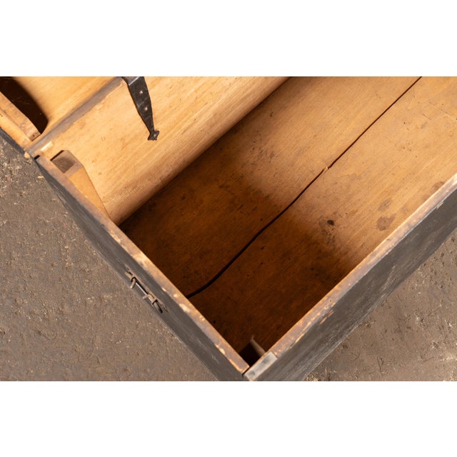 Late 19th Century "Jules D’Hooge" Belgian Immigrant Trunk For Sale - Image 9 of 10