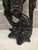 Large 14.75" Mid-Century Balinese Two-Tone Macassar Ebony Celestial Dancer Masterwork For Sale In Phoenix - Image 6 of 12