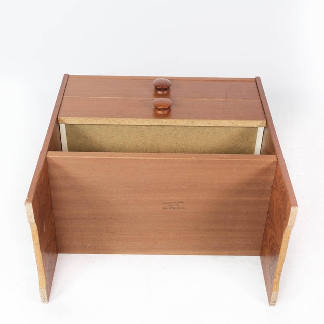 Danish Teak Bedside Table from PBJ Furniture For Sale - Image 13 of 15