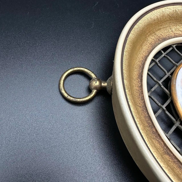 Mid 20th Century Mid 20th Century Victorian Porcelain Cameo Wall Art Cries of London Primroses Yellow Primroses For Sale - Image 5 of 7