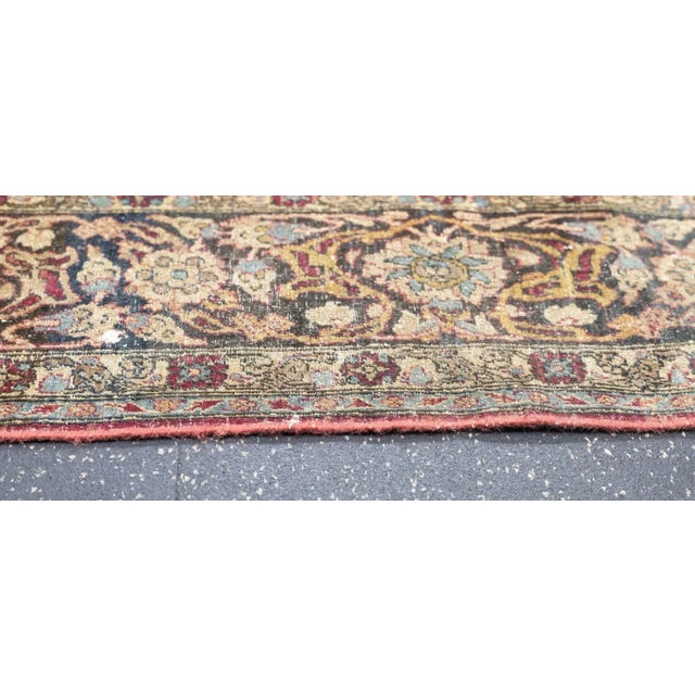 Textile Antique Tehran Rug 4'6'' x 6'10'' For Sale - Image 7 of 11