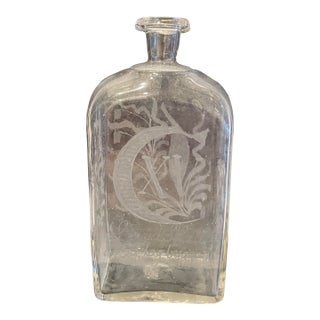 1860s Charles XV Swedish Decanter For Sale