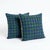 Mid-Century Modern Turkish Kilim Rug Pillow Cover 16'' X 16'' - Set of Two For Sale - Image 3 of 4