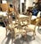 Early 20th Century Set of 8 Painted Chippy Dining Chairs with Needlepoint Floral Seats For Sale - Image 18 of 18