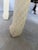 Vintage Baker Furniture Asian Style Console Table With Ivory Raffia / Grasscloth Textured Finish For Sale - Image 12 of 12