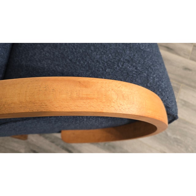 Lounge Chairs by Jindrich Halabala, 1940s, Set of 3 For Sale - Image 14 of 15