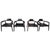 Andrianna Shamaris Midcentury Couture Chairs - Set of 4 For Sale - Image 10 of 18
